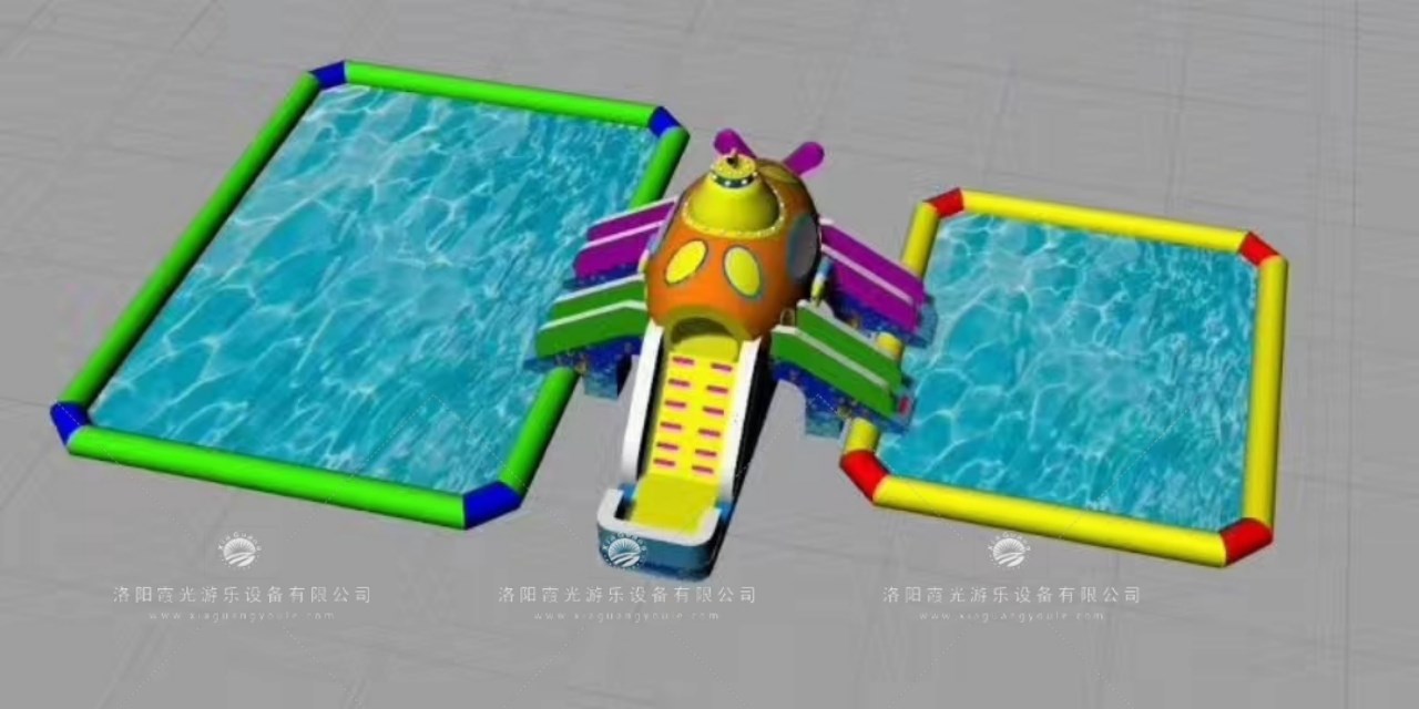 龙岩深海潜艇儿童乐园充气游泳池